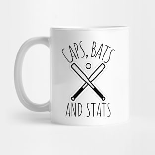 Caps, Bats and Stats Mug